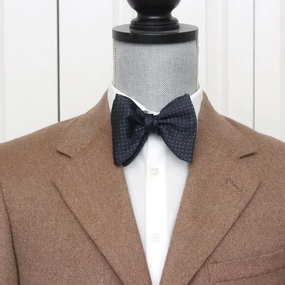 Men's Self tied‎ Bow Tie Silk Big Butterfly Bow tie S542 Christmas Gift